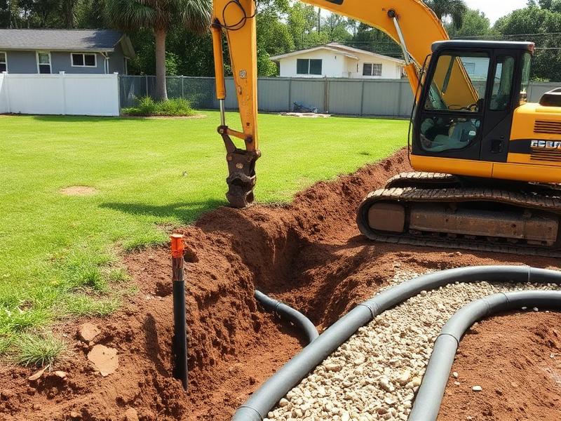 Drain Field Installation